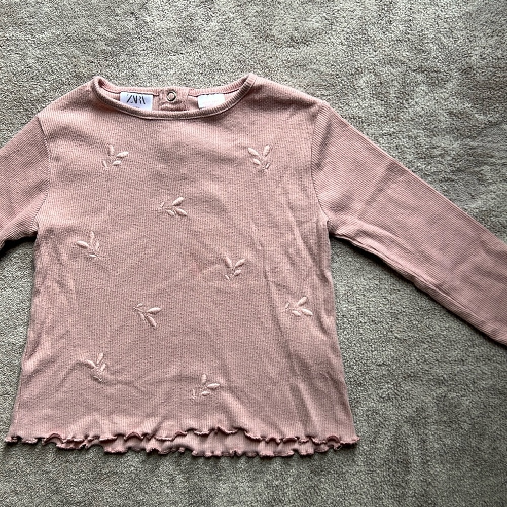 Zara long sleeved top